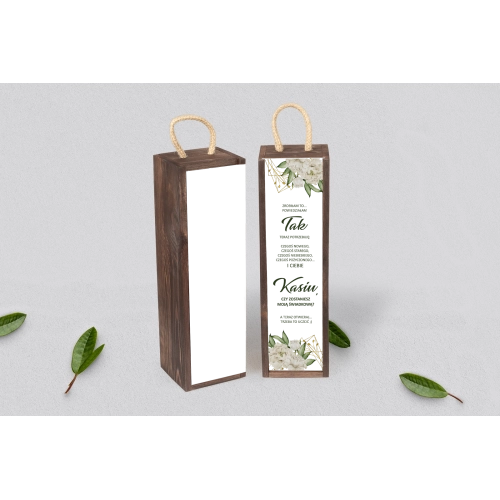 Prośba o&nbsp;Świadkowanie - SNW Akryl brązowa Modena Motyw 3