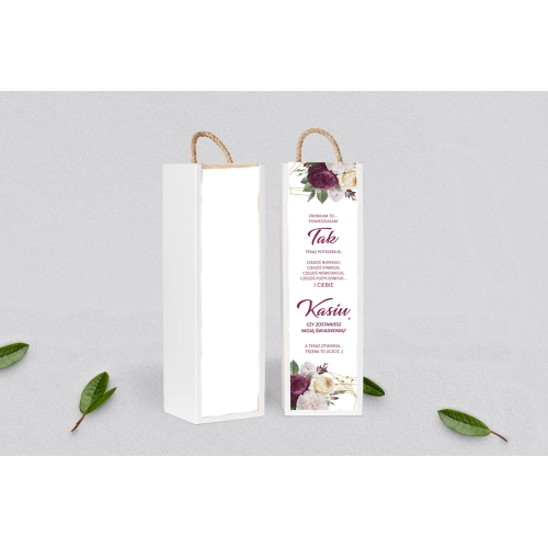 Prośba o&nbsp;Świadkowanie - SNW Akryl biała Modena Motyw 1