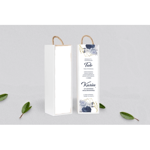 Prośba o&nbsp;Świadkowanie - SNW Akryl biała Modena Motyw 2