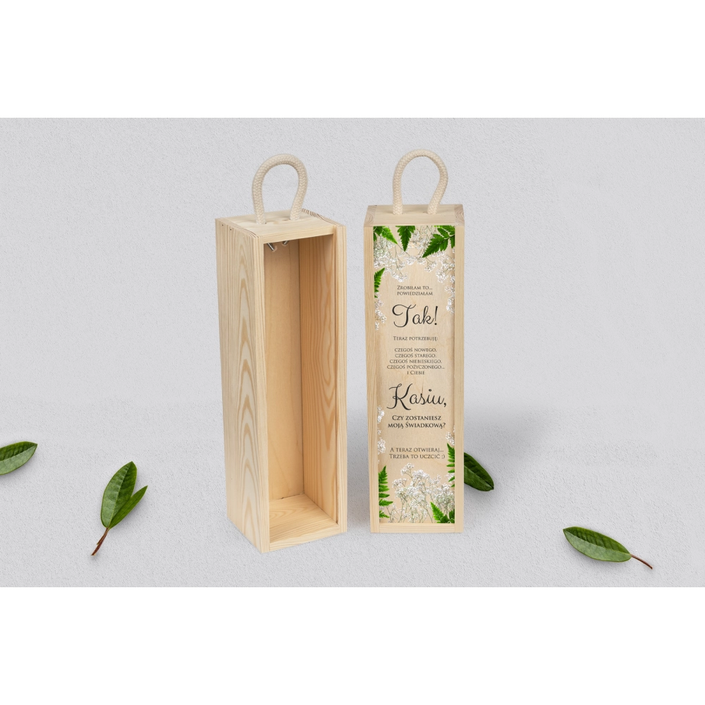 Prośba o&nbsp;Świadkowanie - SNW naturalna Soft Motyw 2