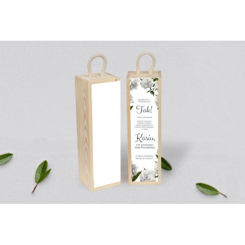 Prośba o&nbsp;Świadkowanie - SNW Akryl naturalna Soft Motyw 3