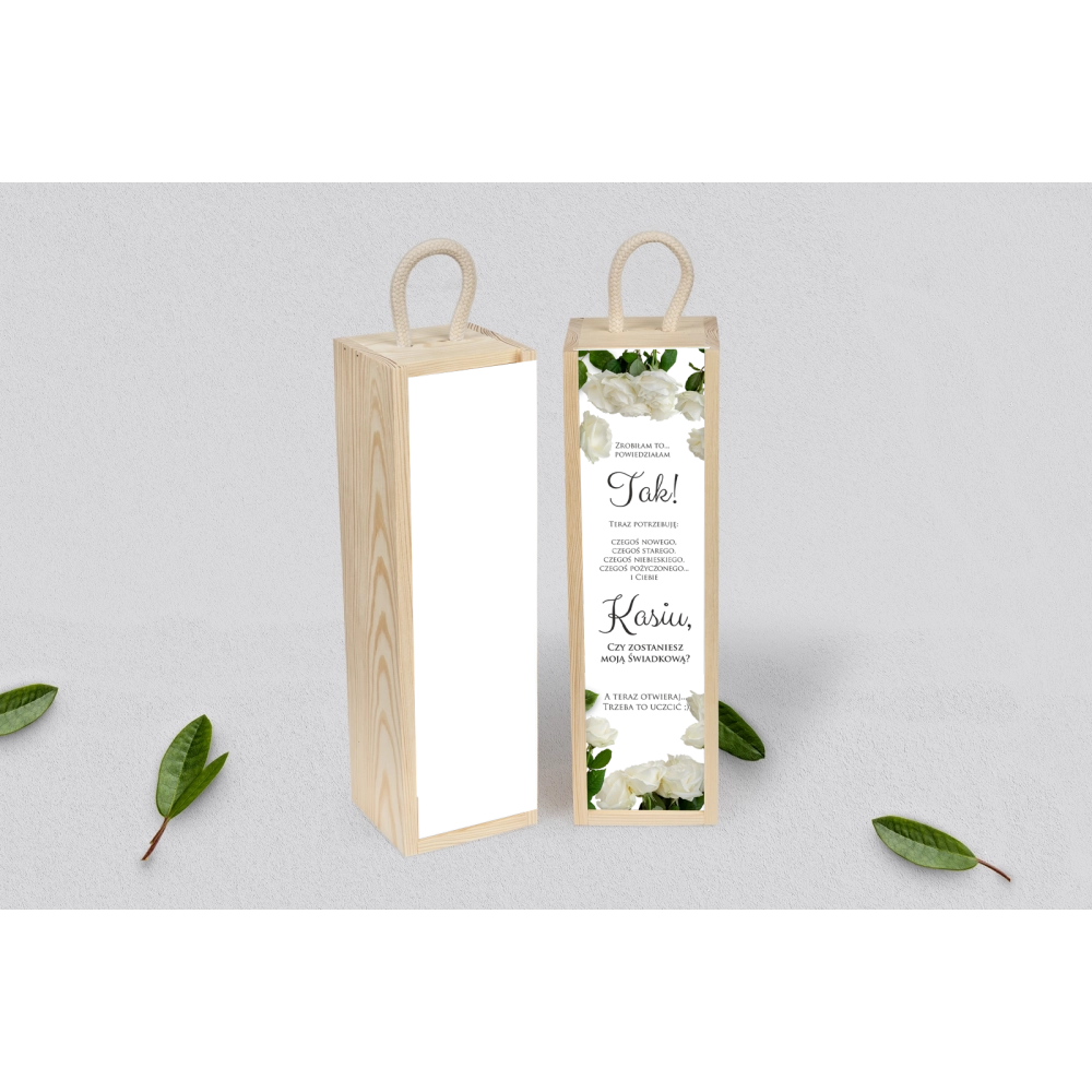 Prośba o&nbsp;Świadkowanie - SNW Akryl naturalna Soft Motyw 4