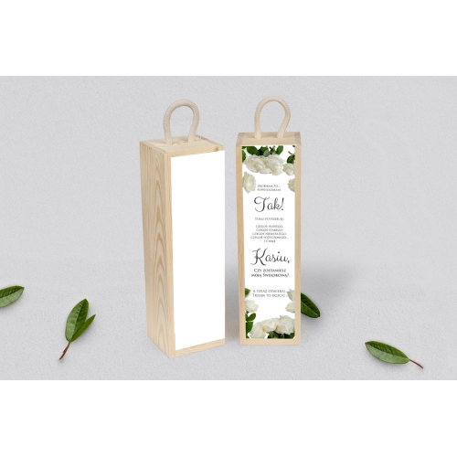 Prośba o&nbsp;Świadkowanie - SNW Akryl naturalna Soft Motyw 4