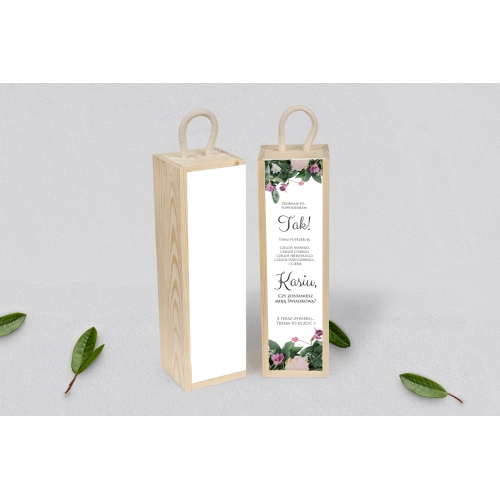 Prośba o&nbsp;Świadkowanie - SNW Akryl naturalna Soft Motyw 6