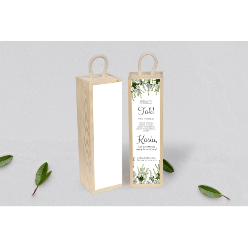 Prośba o&nbsp;Świadkowanie - SNW Akryl naturalna Soft Motyw 8