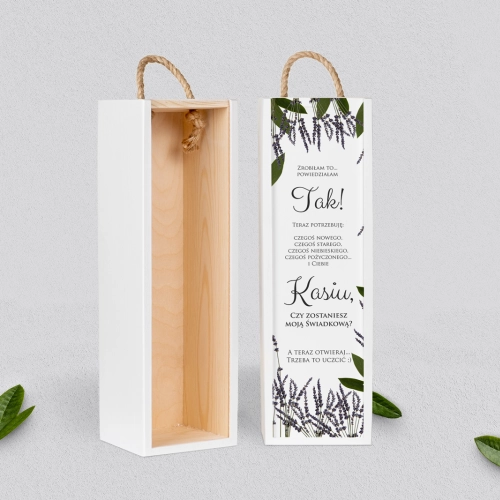 Prośba o Świadkowanie - SNW biała Soft Motyw 5