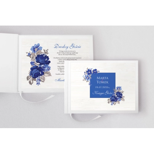 Księga Gości Weselnych Biała Stodoła - Motyw 3