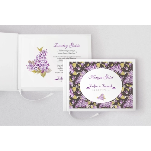 Księga Gości Weselnych Pobieramy się Motyw 4