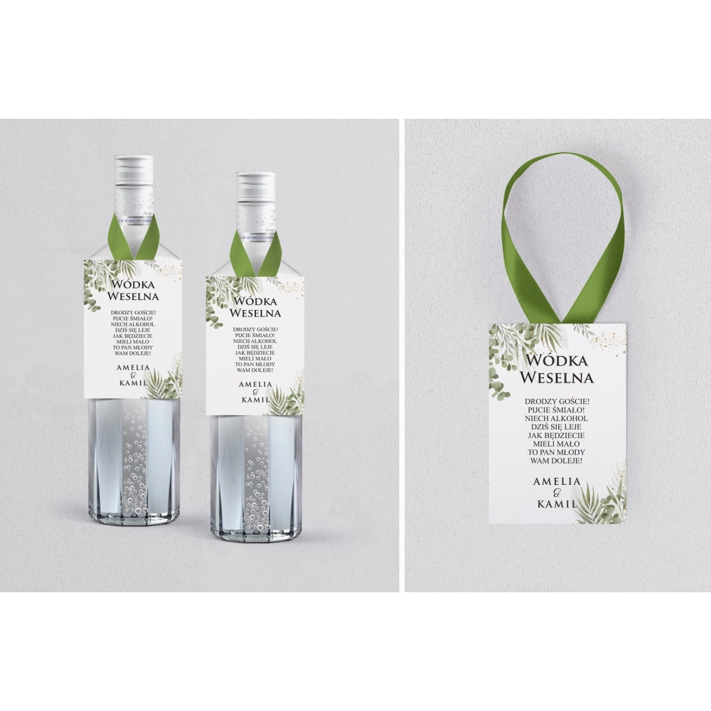 Zawieszka na alkohol Leaves - Motyw 2