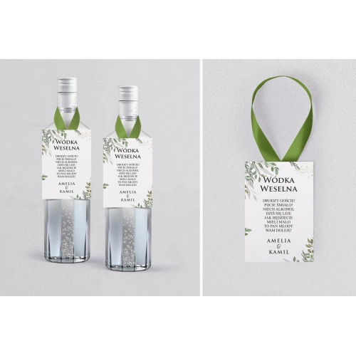 Zawieszka na alkohol Leaves - Motyw 3