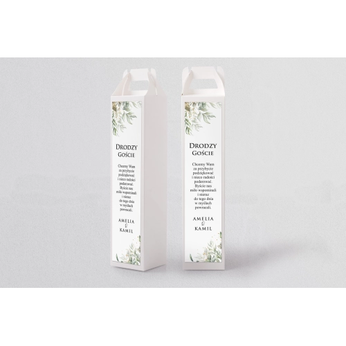 Pudełko na alkohol Leaves Motyw 1