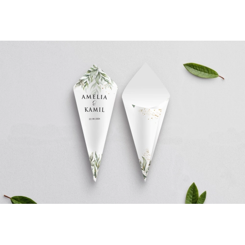 Rożek Weselny - Leaves Motyw 1