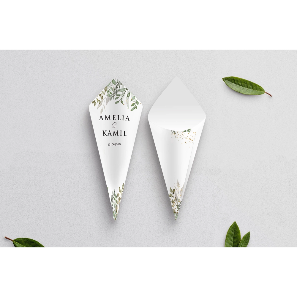 Rożek Weselny - Leaves Motyw 3