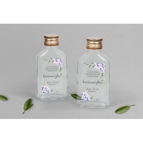 Buteleczka - Piersiówka Flowers & Frame Motyw 1