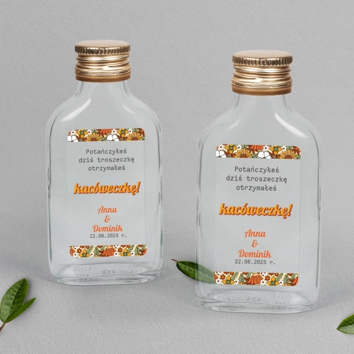 Buteleczka - Piersiówka Retro Style Motyw 1