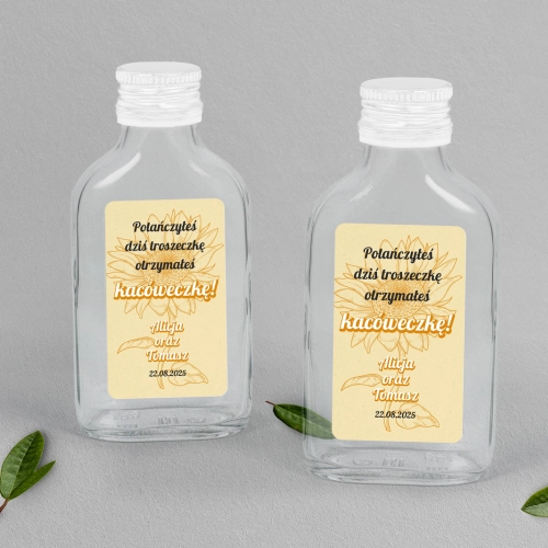 Buteleczka - Piersiówka Sunflowers Motyw 1