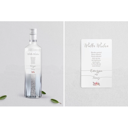 Naklejki na alkohol - PasteLove Motyw 2