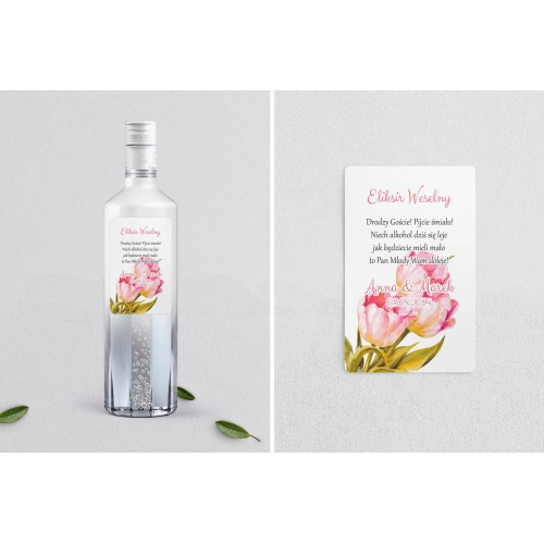 Naklejki na alkohol - Sweet Love Motyw 4