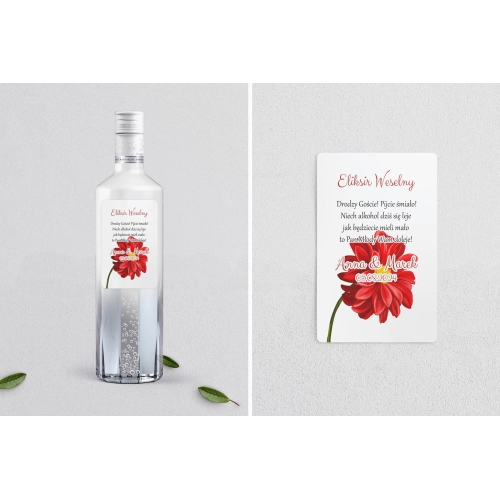 Naklejki na alkohol - Sweet Love Motyw 5