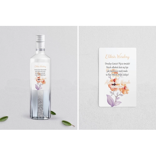 Naklejki na alkohol - Sweet Love Motyw 6