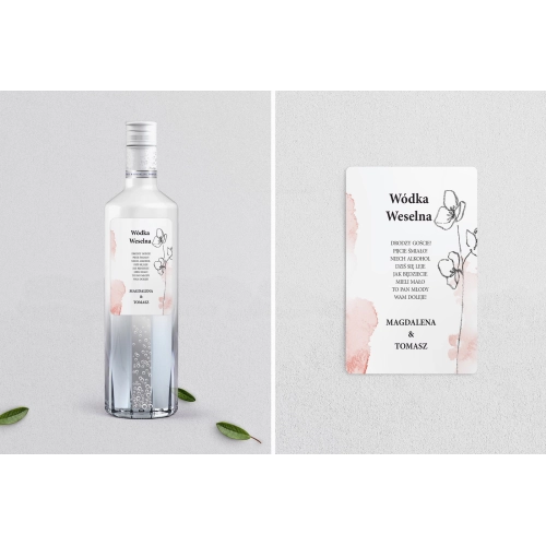 Naklejki na alkohol - Julietta Motyw 3