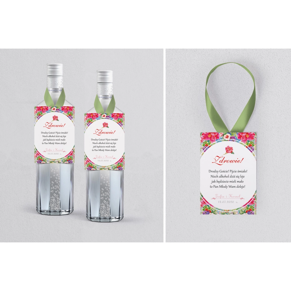 Zawieszka na alkohol Pobieramy się - Motyw 1