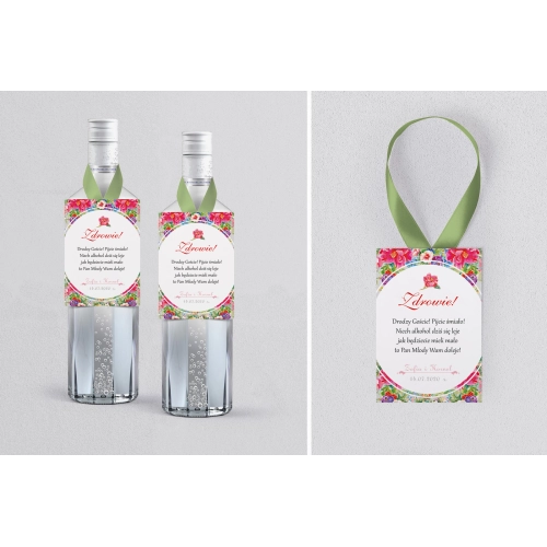 Zawieszka na alkohol Pobieramy się - Motyw 1