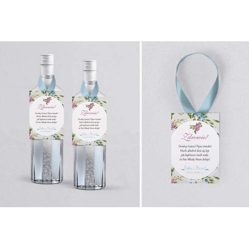 Zawieszka na alkohol Pobieramy się - Motyw 3