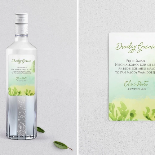 Naklejki na alkohol - Gaja Motyw 4