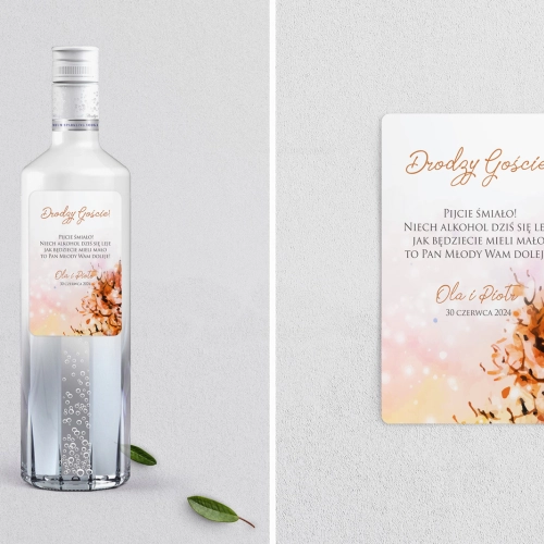 Naklejki na alkohol - Gaja Motyw 5