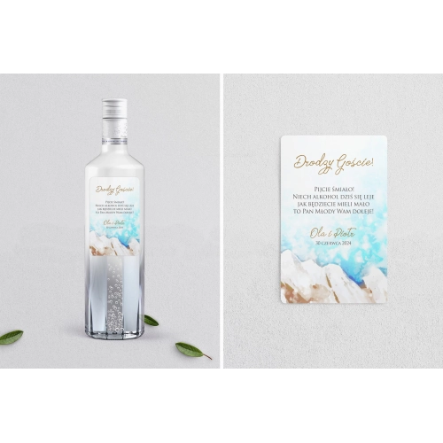 Naklejki na alkohol - Gaja Motyw 7