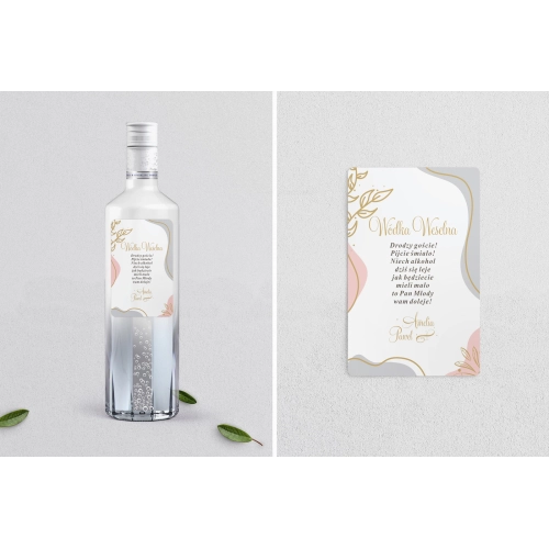 Naklejki na alkohol - Splash Motyw 1