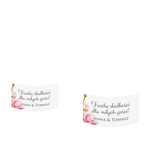 Słoiczek na słodkości - Flowers & Frame Motyw 5