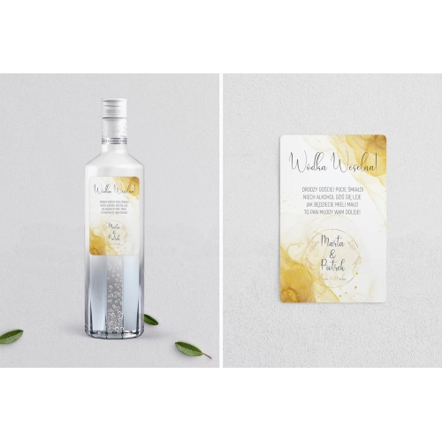 Naklejki na alkohol - Glamour Ink - Motyw 1