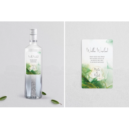 Naklejki na alkohol - Glamour Ink - Motyw 2