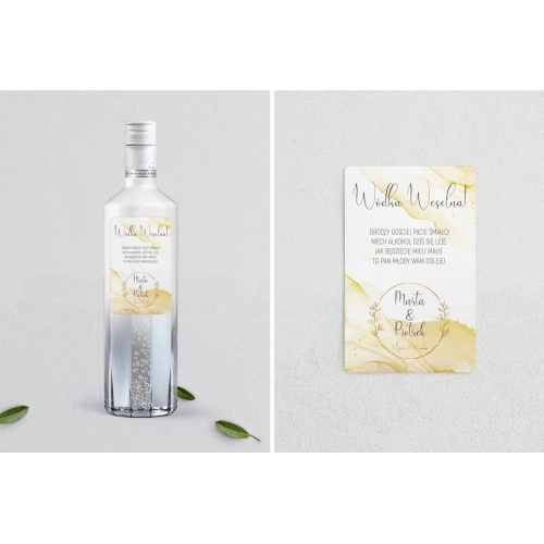 Naklejki na alkohol - Glamour Ink - Motyw 4