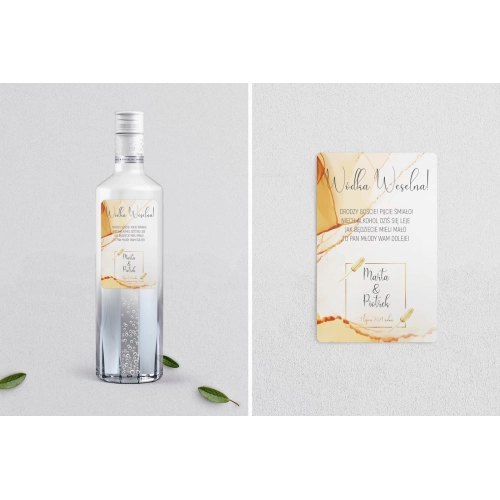 Naklejki na alkohol - Glamour Ink - Motyw 5