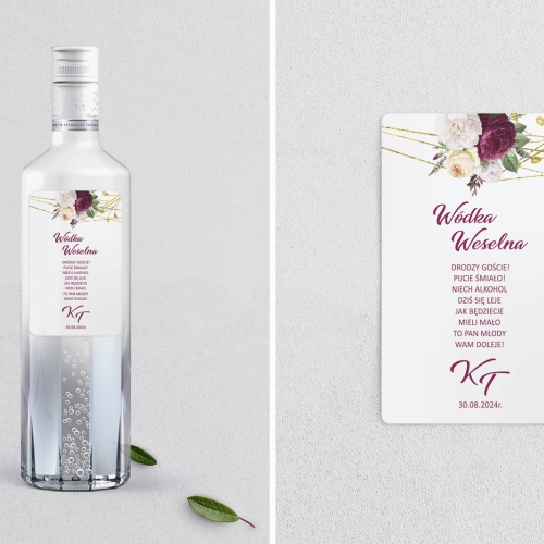 Naklejki na alkohol - Modena Motyw 1