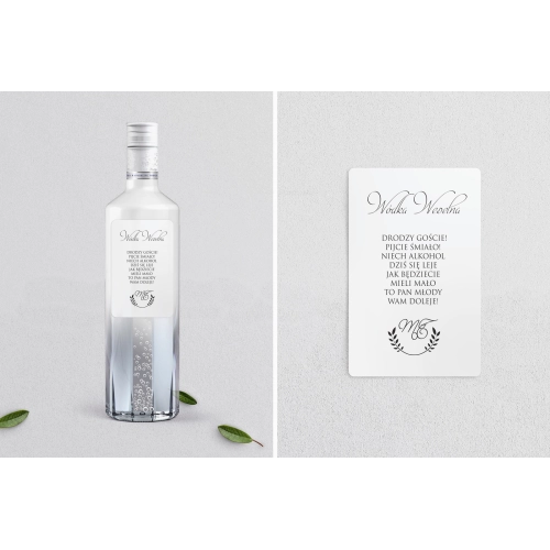 Naklejki na alkohol - Alloro - Motyw 1