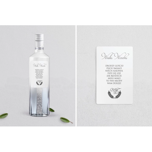 Naklejki na alkohol - Alloro - Motyw 2