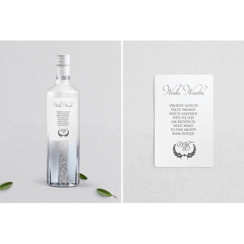 Naklejki na alkohol - Alloro - Motyw 3