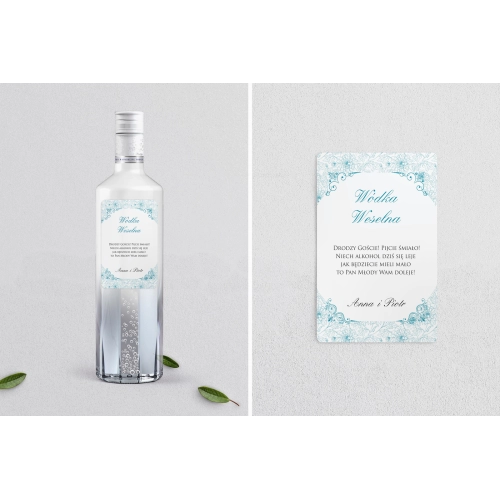 Naklejki na alkohol - Ornaments Motyw 8