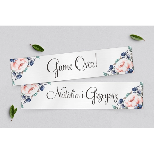 Tablice Rejestracyjne 2 szt. - Geometryczne Serce - Motyw 2