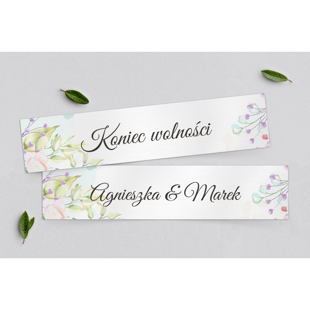 Tablice Rejestracyjne 2 szt. - Amelia - Motyw 2