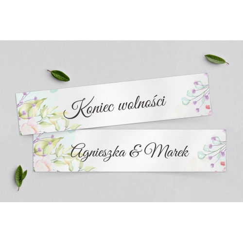 Tablice Rejestracyjne 2 szt. - Amelia - Motyw 2