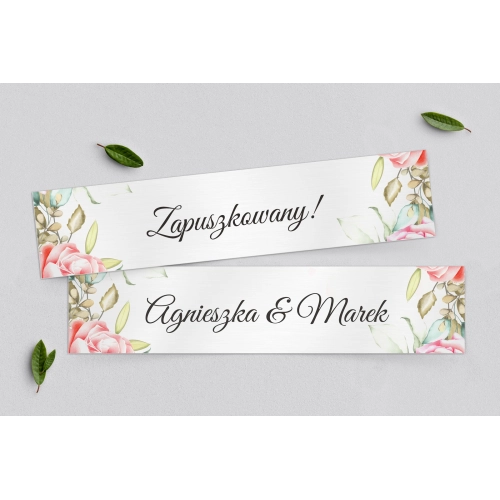 Tablice Rejestracyjne 2 szt. - Amelia - Motyw 5