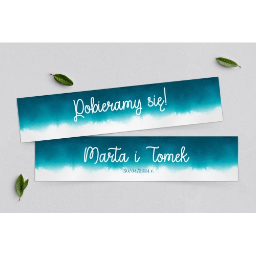 Tablice Rejestracyjne 2 szt. - Cloud Motyw 1