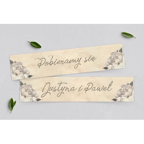 Tablice Rejestracyjne 2 szt. - Old Fashion Motyw 1