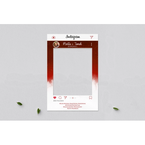 Ramka do zdjęć - Instagram Cloud Motyw 2