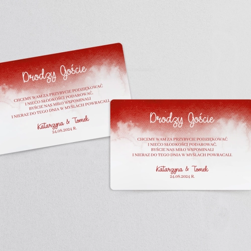 Naklejki na ciasto weselne Cloud Motyw 2